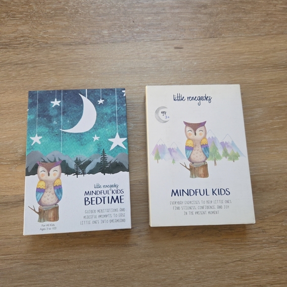 2 Pk Set MINDFUL KIDS Cards Bedtime + Mindful Kids 3 - Picture 2 of 8
